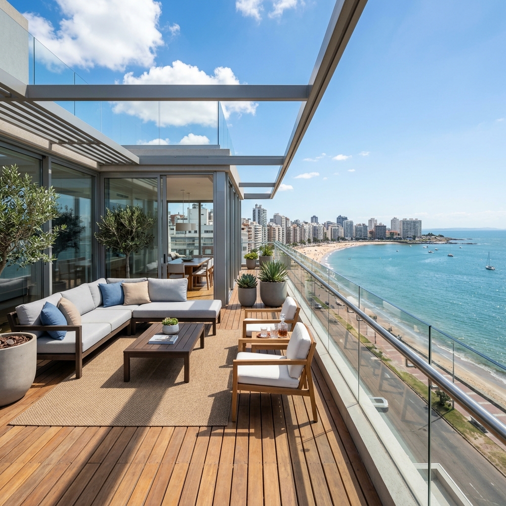 Casa frente al mar Atlántida